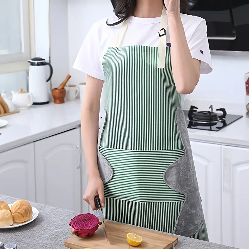 Stylish and waterproof apron in red