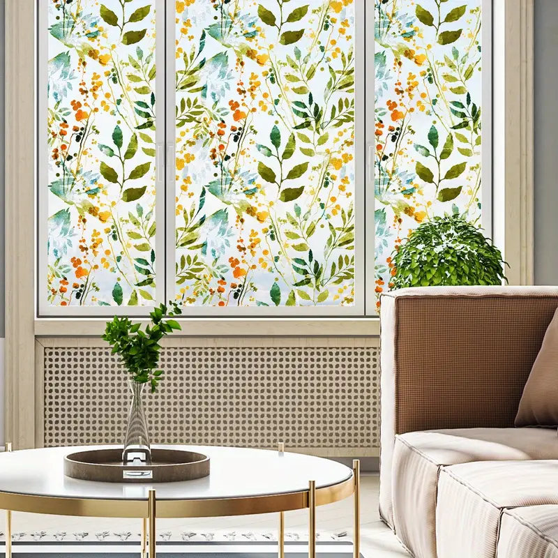 Colorful leaves design