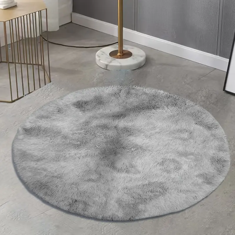 Round Plush Carpet 6