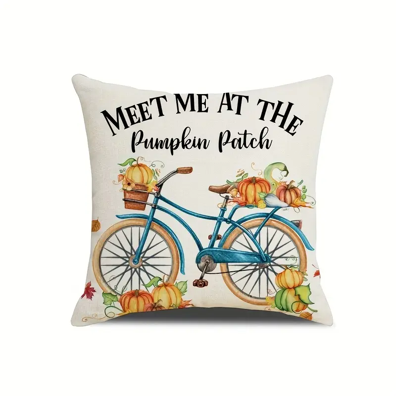 Pumpkin Pillow Cover 6
