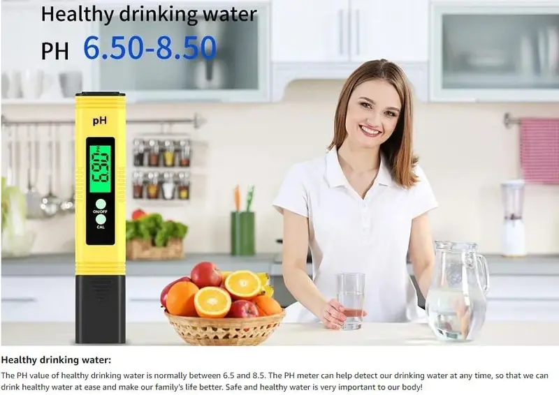 GOXAWEE PH Tester Pen - Color Yellow