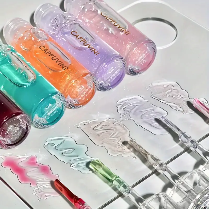 Cappuvini Shiny Crystal Jelly Lip Gloss