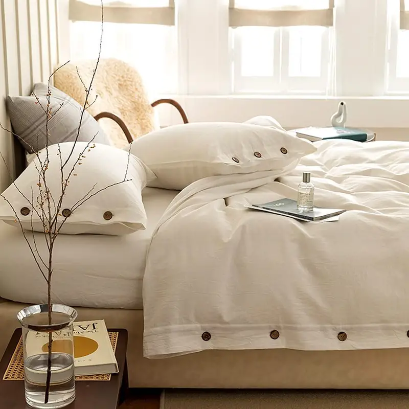 Elegant White Bedding