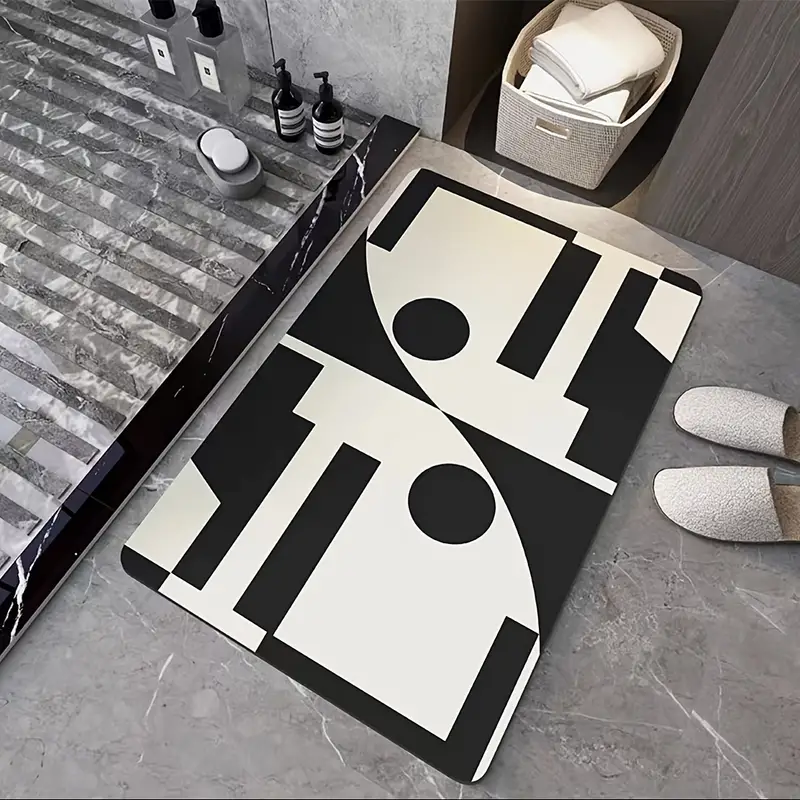 Elegant Bath Rug Design