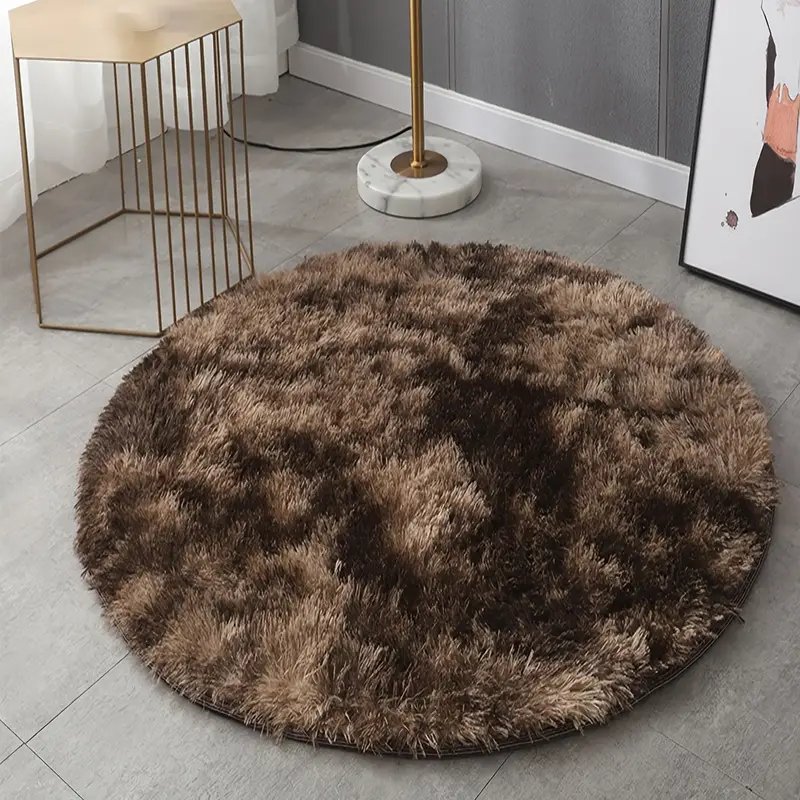 Round Plush Carpet 4