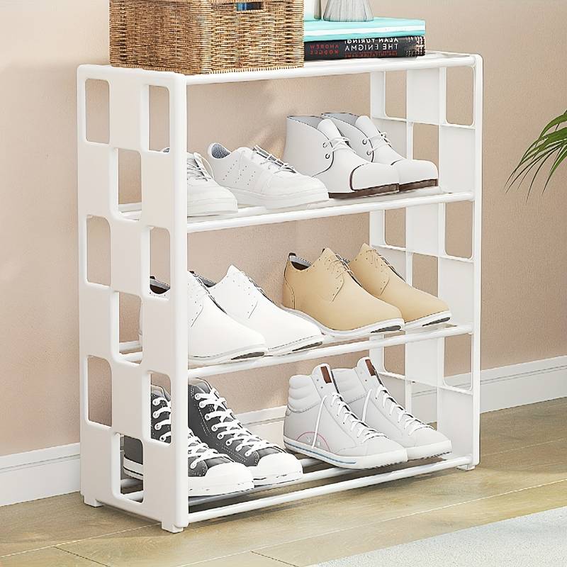 1pc Multi-layer Simple Shoes Rack, Household Dormitory Shoe Rack, Assembly Shoe Rack, Shoe Storage Organizer For Door, Entryway details 0