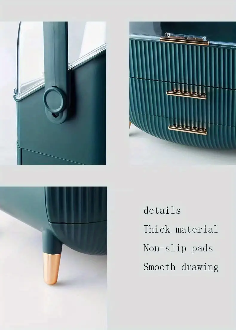 Plastic Makeup Organizer