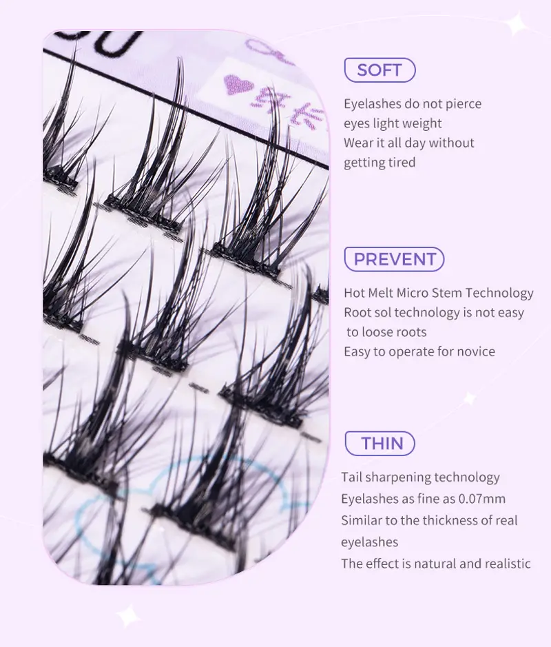 Natural Look Wispy Lashes