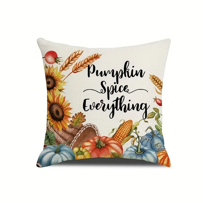 Pumpkin Pillow Cover 1